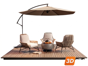 Outdoor Sofa Skp Files